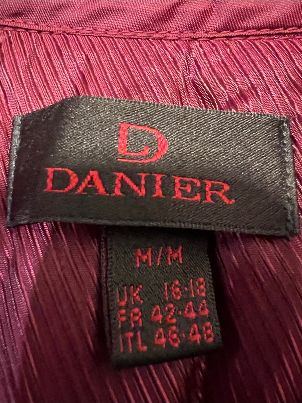 Danier Red Leather Button-Front Trench Coat - Picture 2 of 16